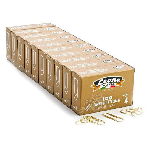 Leone Dell'Era FERMAGLI OTTONATI N4